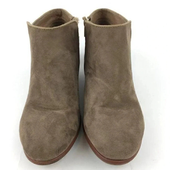 Wild Diva Ankle Boots size 6.5 Tan Western Booties - Picture 8 of 8